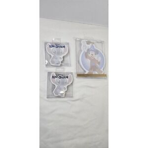 Disney Sticky Notes Lot Lilo & Stitch x2 Sorcerer Mickey BoxLunch -- New!